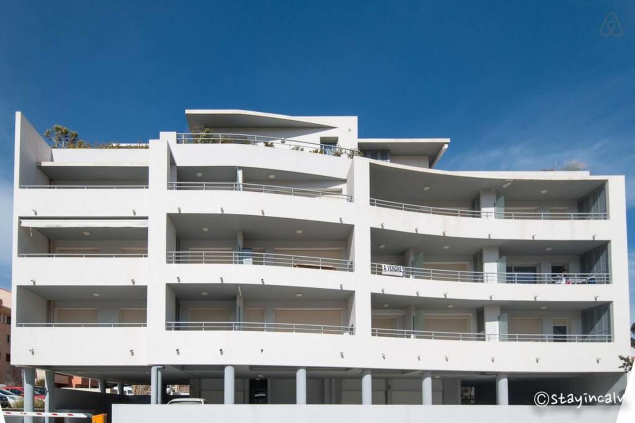 L'Orangeraie Calvi Centre A 300M De La Plage Et Du Port Parking Prive Exterior foto